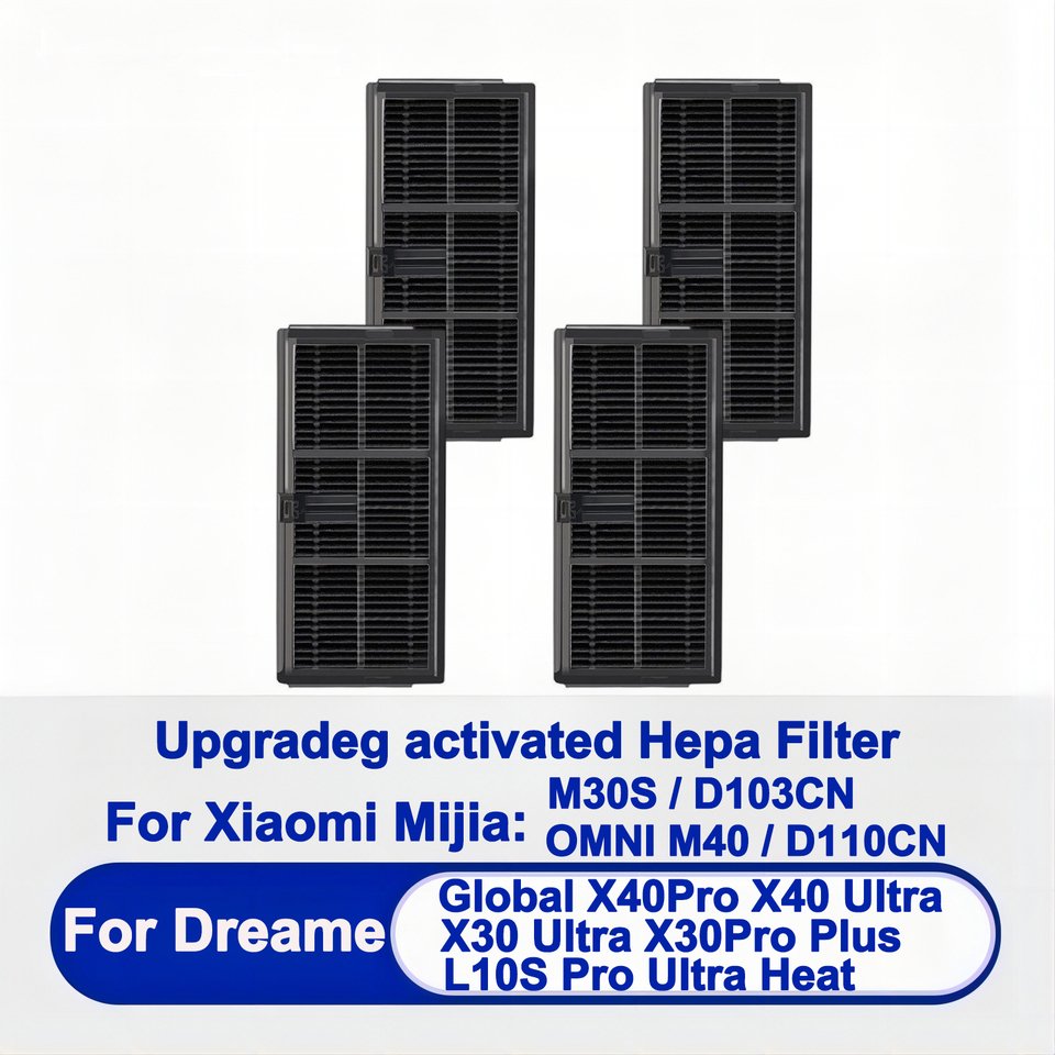 

Активированный фильтр Hepa для робота-пылесоса Xiaomi Mijia OMNI M40 M30S D103CN