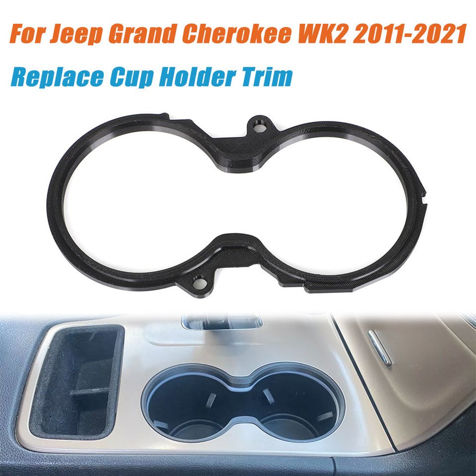 

Замените накладку подстаканника для Jeep Grand Cherokee WK2 2011-2021, комплекты украшения для автозащиты