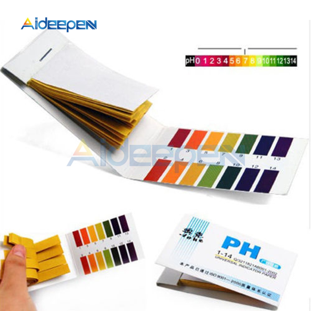 

Aideepen Тестовые полоски pH 1-14