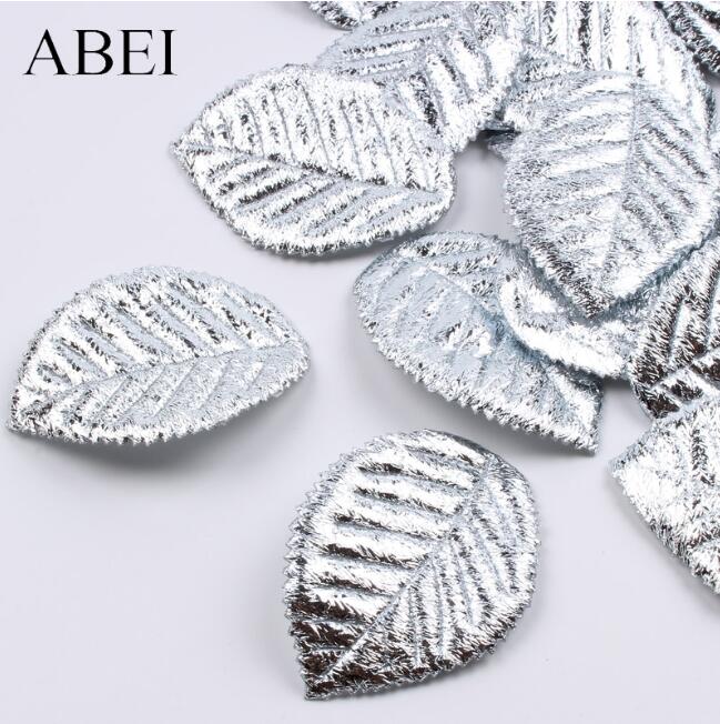 

Листья из шелка ABEI 50 шт., золотые, серебряные