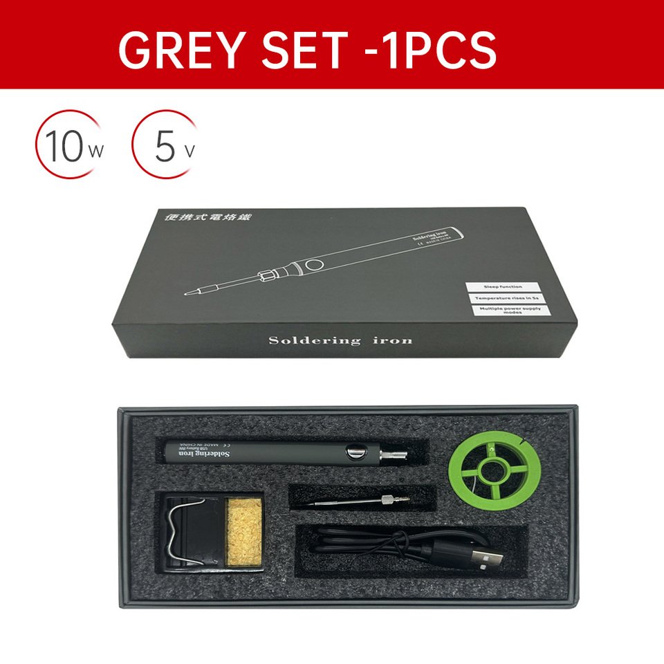 

Беспроводной Электрический Паяльник USB 5 В, Портативный Перезаряжаемый, С Регулируемой Температурой