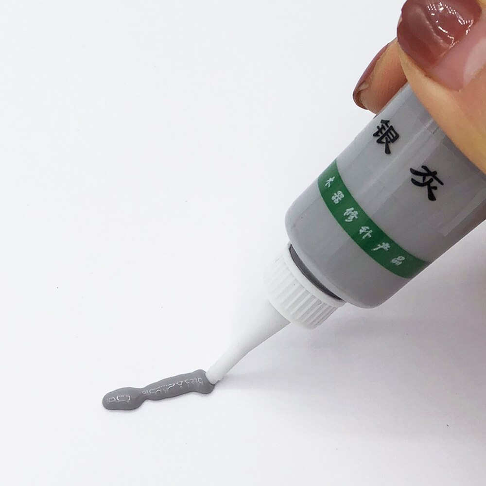 

Краска для мебели, ремонтная паста для деревянной двери и пола, Восстанавливающее Средство для удаления царапин и трещин, серебристо-серый, 18 г, краска для дерева