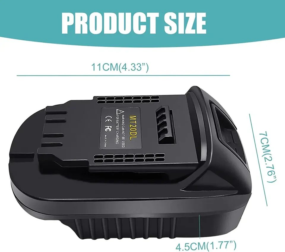

Адаптер XMSJ для аккумуляторов Makita 18 В к DeWalt 18/20 В