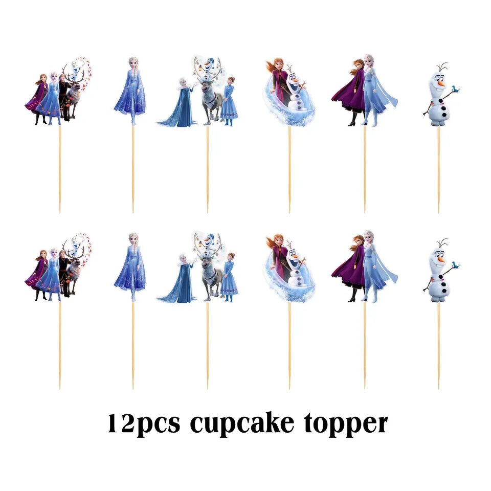 

Одноразовая посуда Frozen для детского праздника MINISO