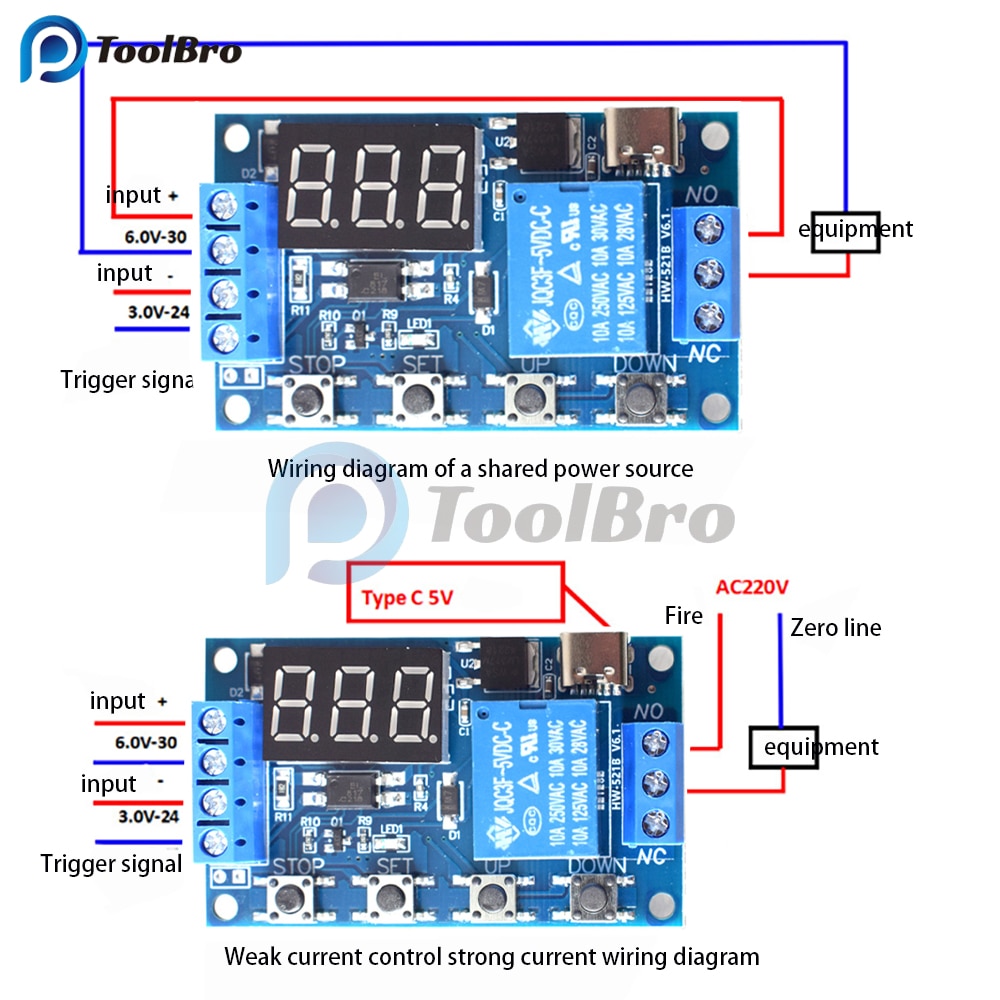 

iToolBro Time Delay Relay