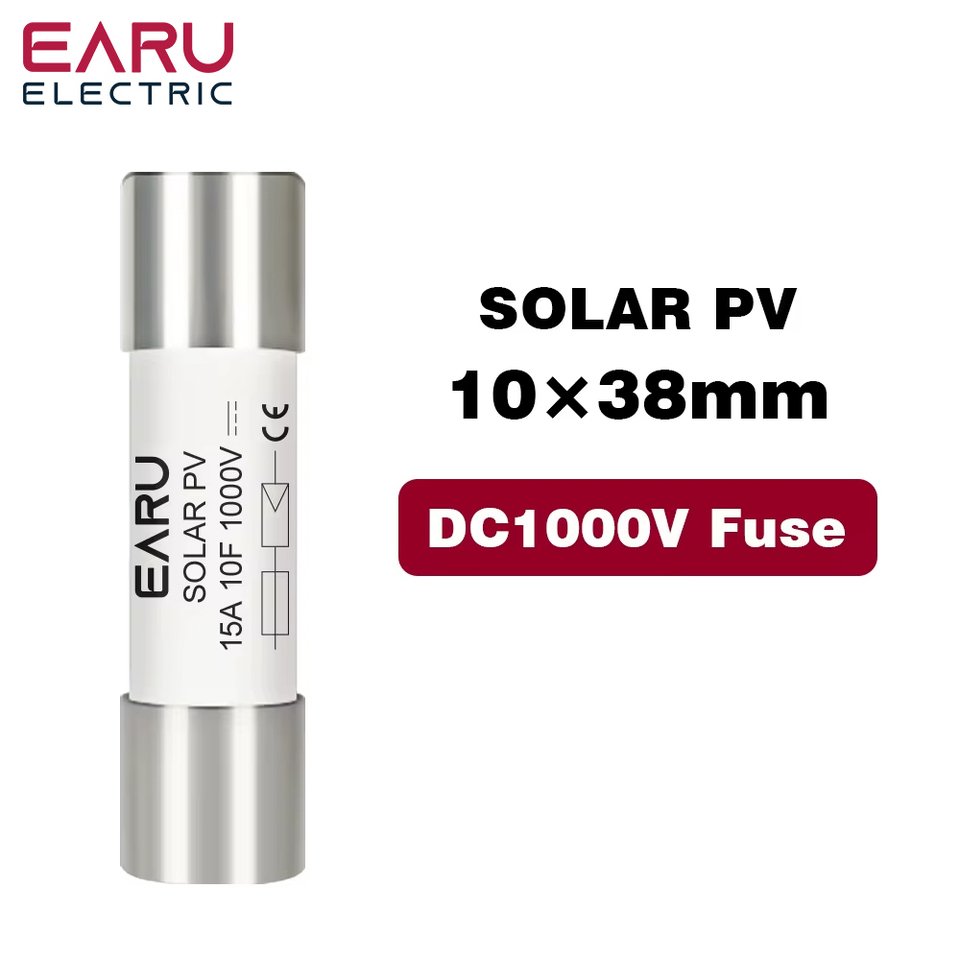 

Держатель предохранителя EARUELECTRIC 10*38 мм 6A-32A для солнечных систем 1000В
