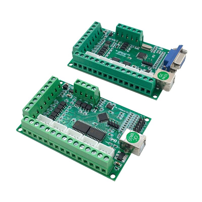 

1 шт. плата драйвера двигателя с ЧПУ USB MACH3 100 кГц коммутационная плата 5-осевой интерфейс драйвер контроллера движения с DB15