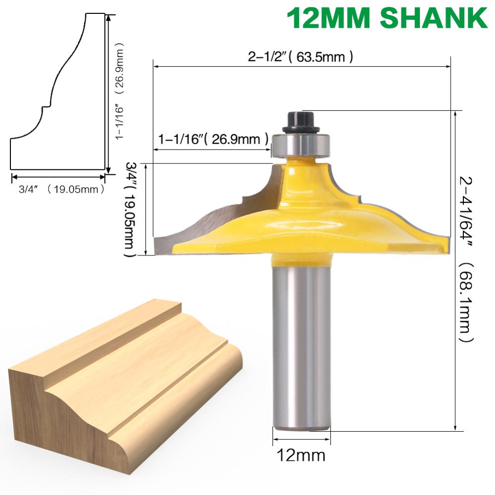 

Фреза для формования и кромки JGZUI Ogee 1/2", 12 мм