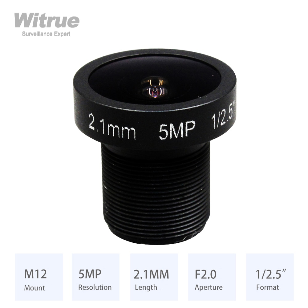 

Объектив Witrue «рыбий глаз» 2,1 мм 5МП