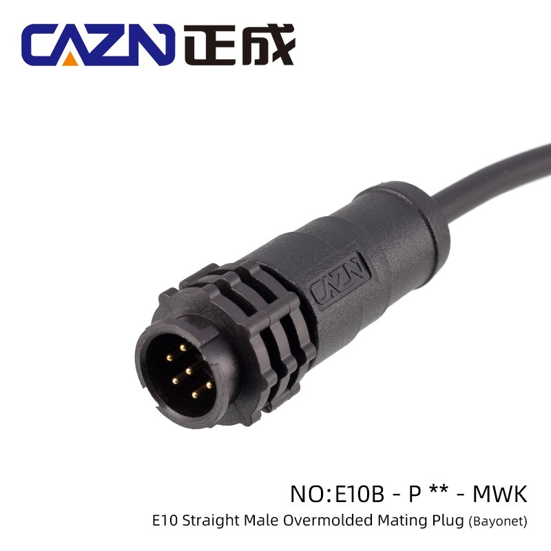 

CAZN Bayonet Plug E10 2-12 контактов