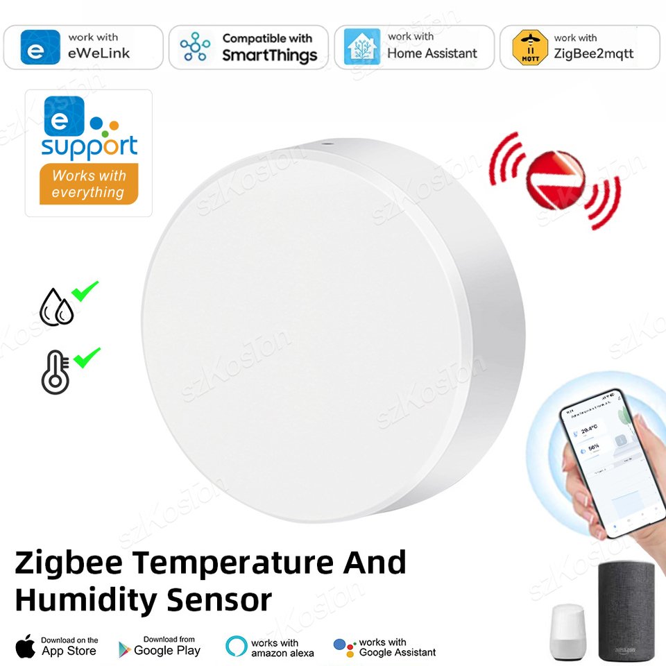 

eWeLink ZigBee датчик температуры и влажности