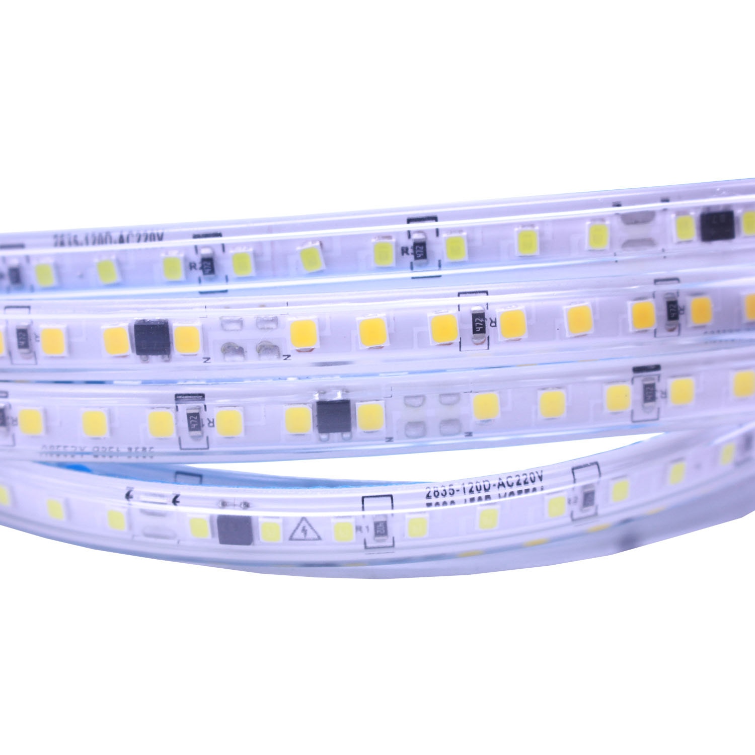 

Светодиодная лента Taslauk 2835 120 LED/м 220В 4000К теплый белый