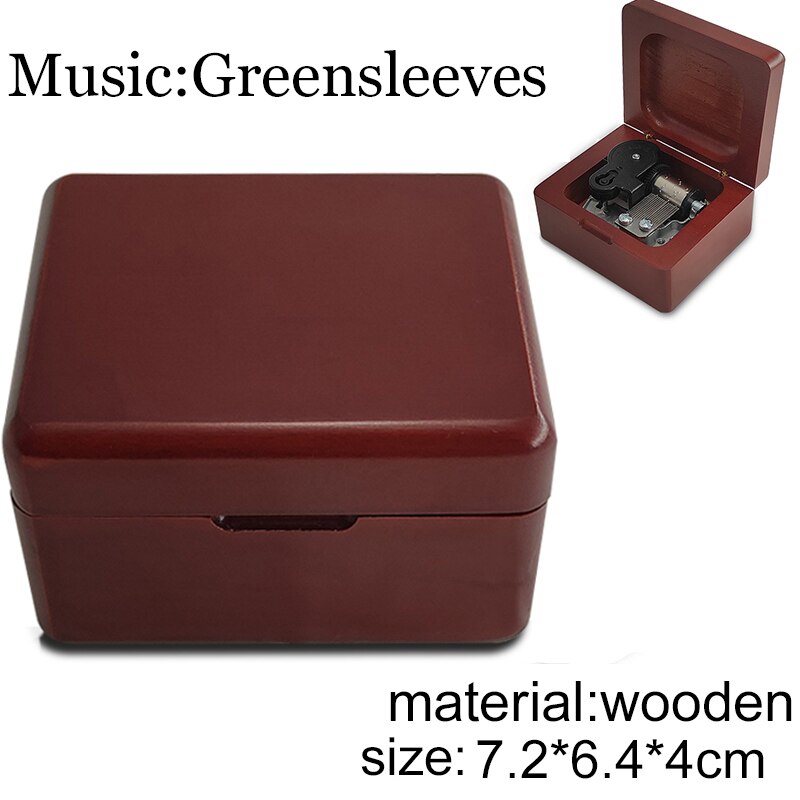 

Музыкальная шкатулка "Greensleeves", деревянная