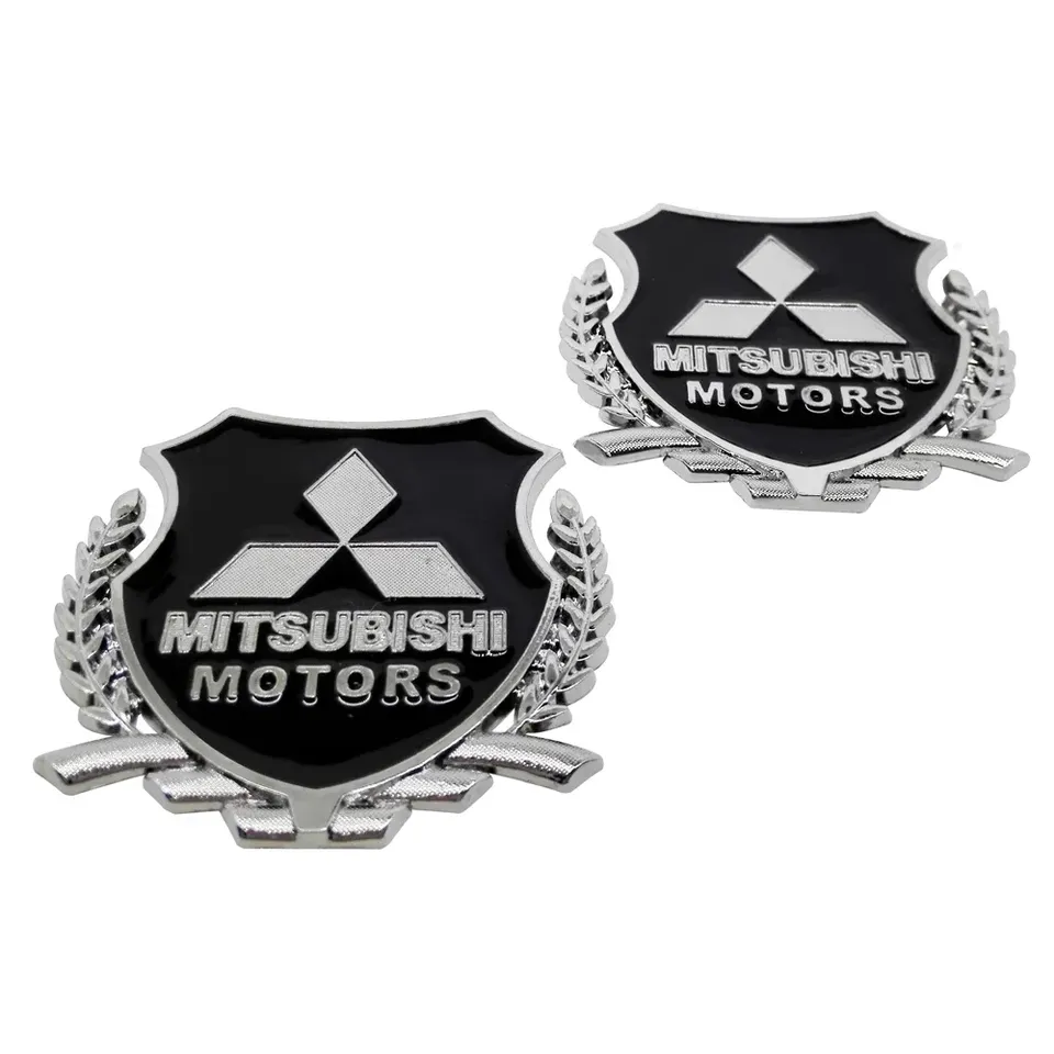 

Mitsubishi 3D металлический кузов автомобиля боковая эмблема задний хвост значок наклейка Ralliart ASX Eclipse Galant Mirage L200 EVO Triton Colt
