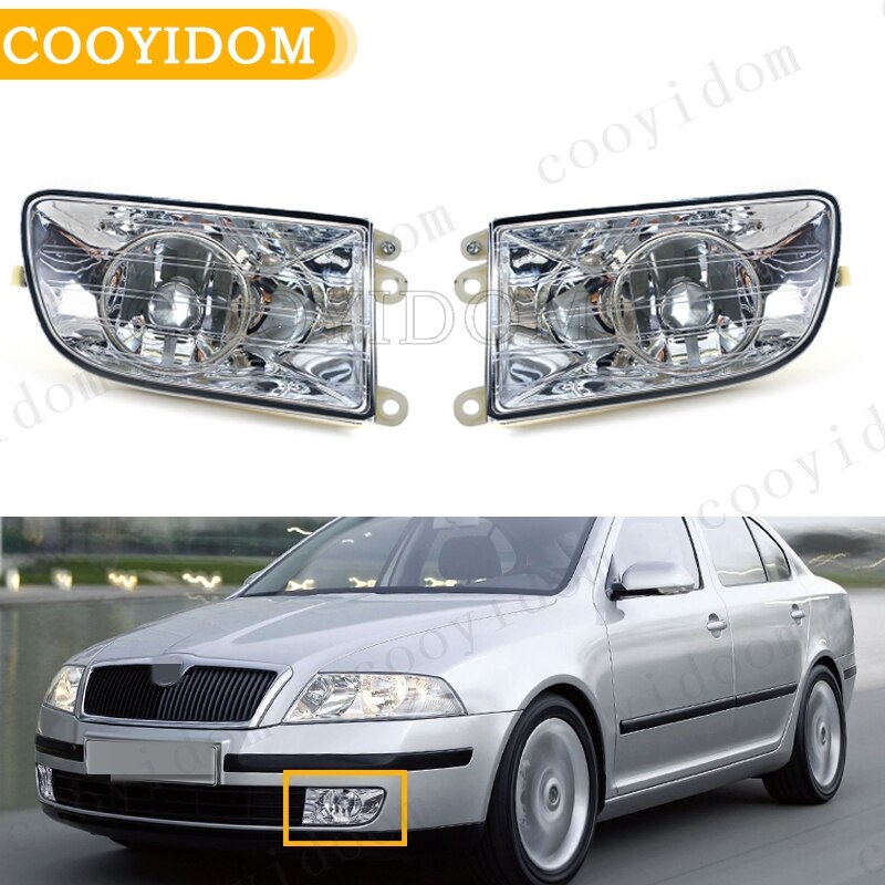 

Автомобильная Светодиодная Противотуманная Фара Для VW Skoda Octavia A5 MK2 Sedan Combi 2004-2008