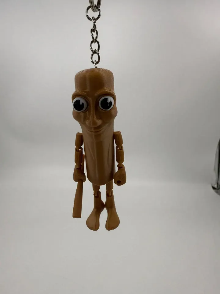 

Деревянная фигурка Tung Tung Sahur из пластика