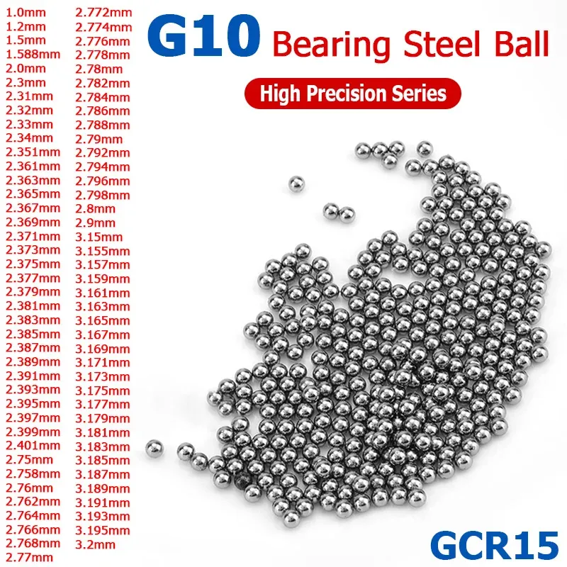 

Стальные шарики подшипника G10 1-3.2 мм