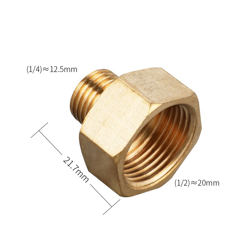 

Латунные соединители для труб 1/8", 1/4", 3/8", 1/2"