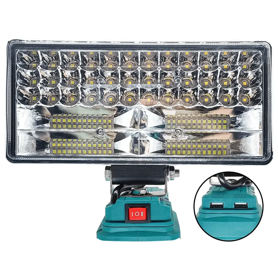 

Портативный прожектор PATUOPRO 84 светодиода для аккумулятора Makita 18В