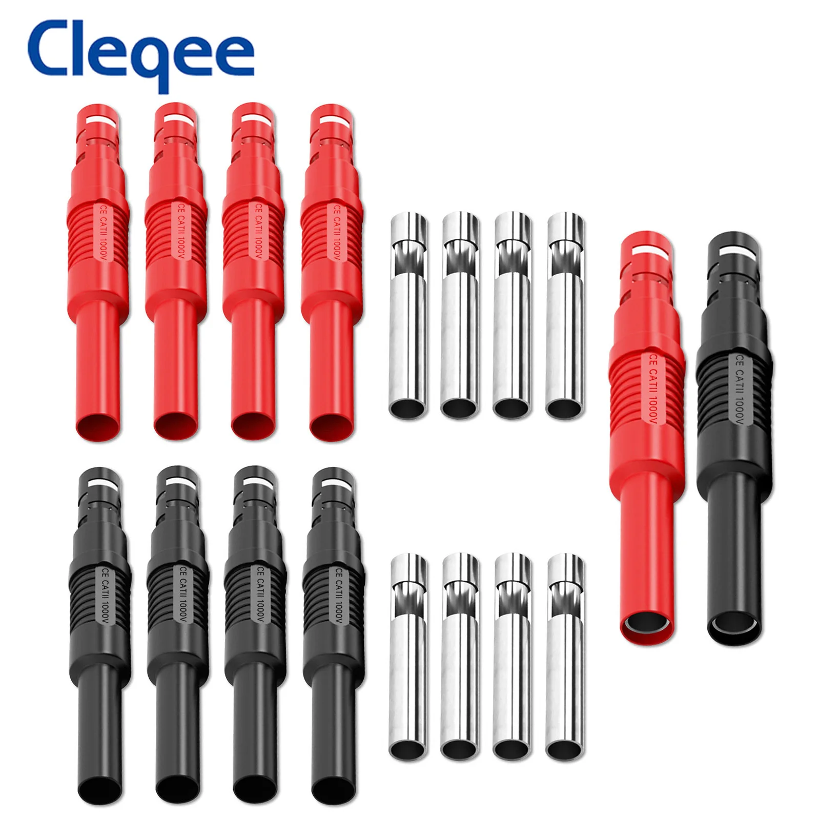 

Cleqee разъемы бананы 32A 4мм 10шт