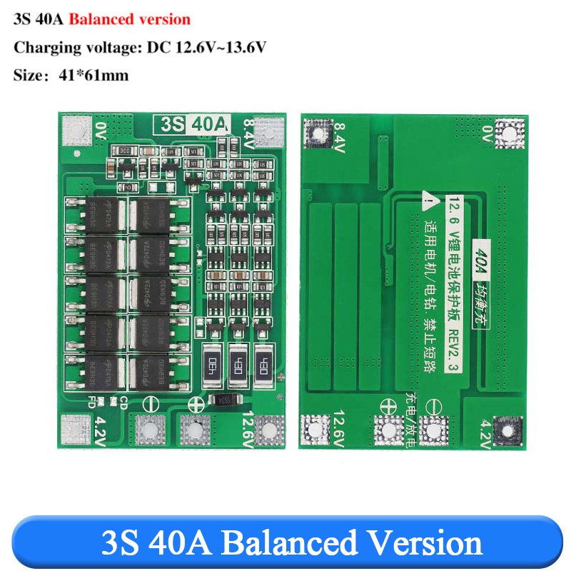 

Защитная плата для литиевых батарей Stlxy 12,6В 20A