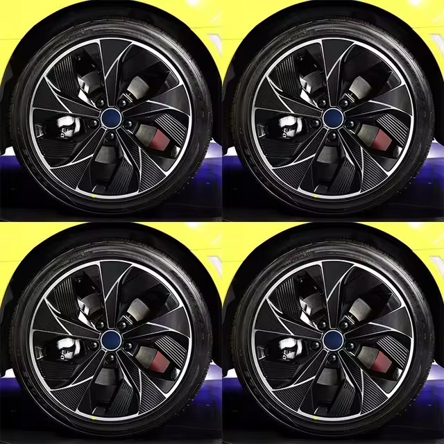 

4 шт./комплект, автомобильные наклейки на ступицы колеса для BYD SONG PLUS DM-i EV 2021 2022