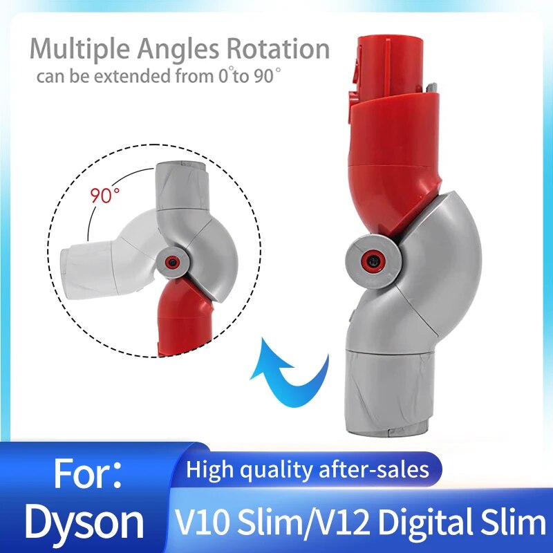 

Нижний адаптер быстрого сгиба адаптер для Dyson V10Slim V12 аксессуары для цифрового тонкого пылесоса Малогабаритный инструмент для очистки