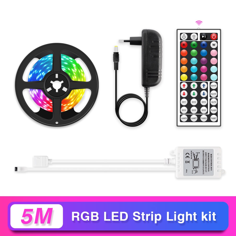 

RGB Светодиодная лента Gleco 5050 5/10/20 м
