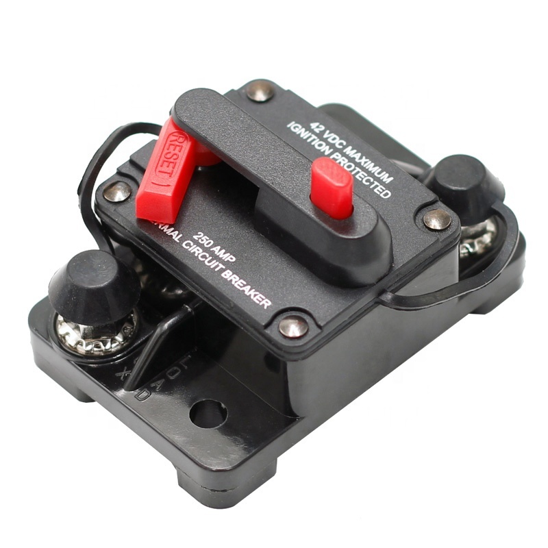 

42V DC 40A 50A 60A 70A 80A 100A 150A 200A 250A 300A Морской солнечный грузовик Автомобильный аудио встроенный автомобильный автоматический выключатель