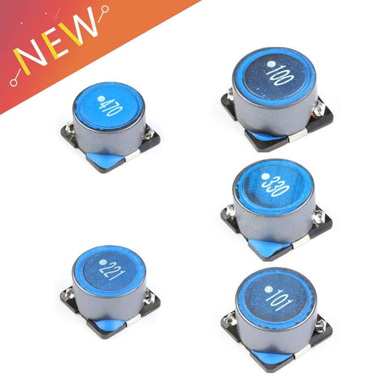 

10 шт./лот 12,5*12,5*7,5 мм 10uH 33uH 47uH 100uH 220uH SMD силовой индуктор SLF12575T PF чиповый индуктор