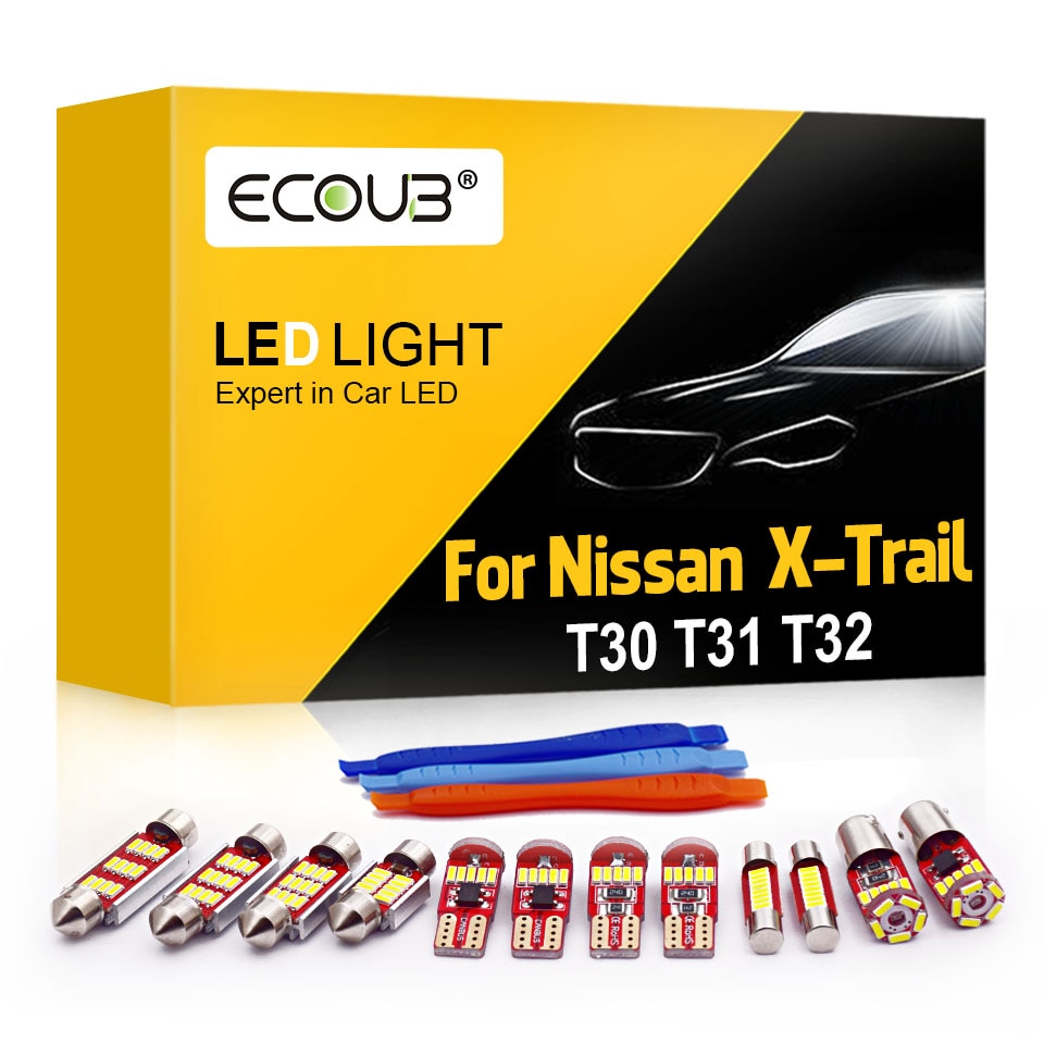 

Лампа светильник ная для салона автомобиля, для Nissan X-Trail T30 T31 T32