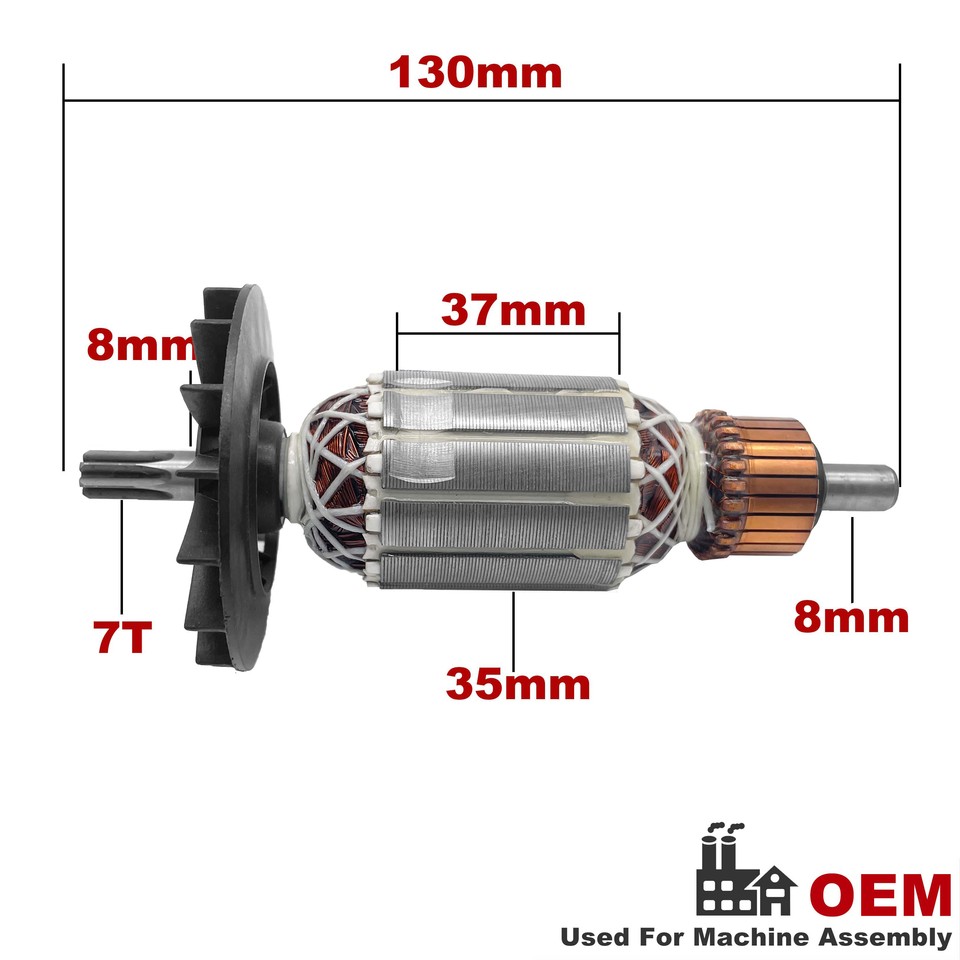 

Якорь ротор для BOSCH GBH2-20D GBH200 GBH2-20