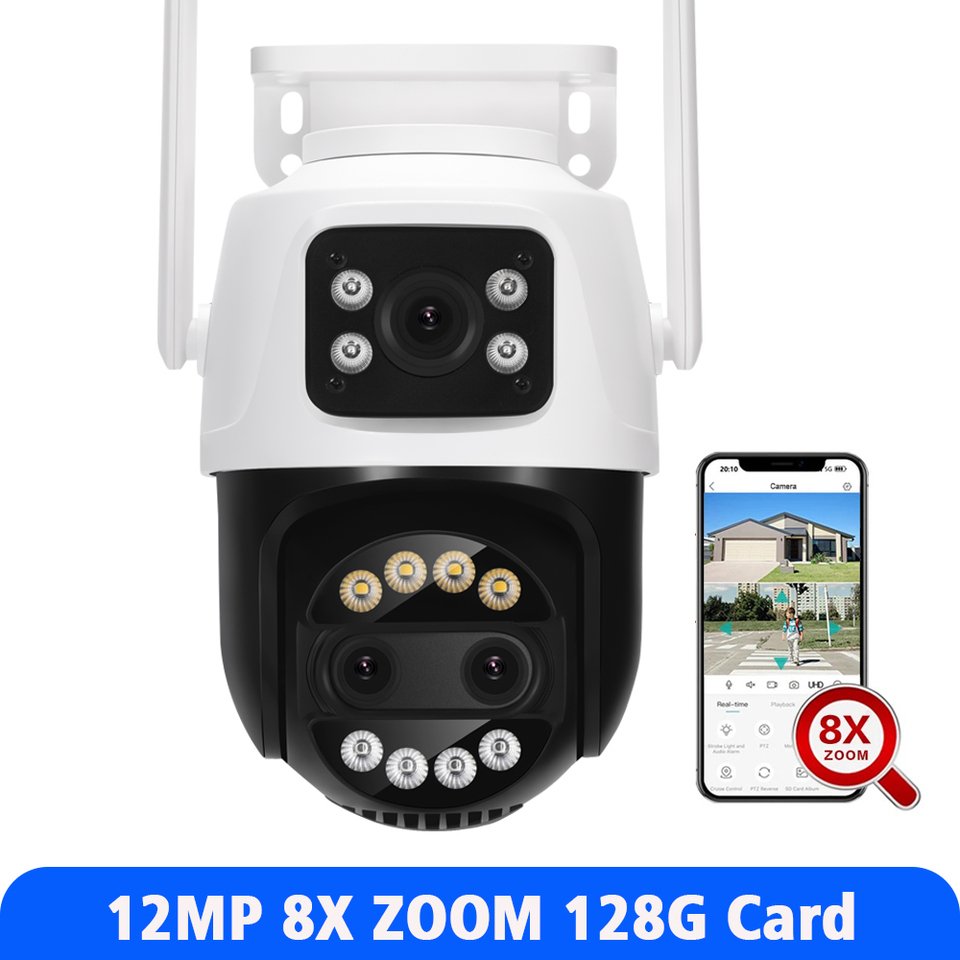 

ASECAM 8MP 4K камера видеонаблюдения wifi