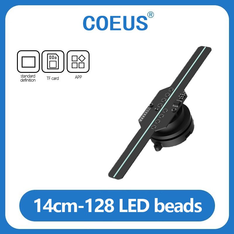 

Прозрачный LED дисплей для голограмм COEUS