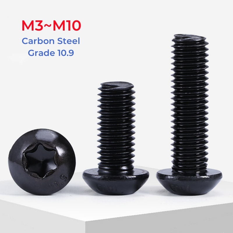 

Высокопрочные черные винты Torx M3~M10 из углеродистой стали