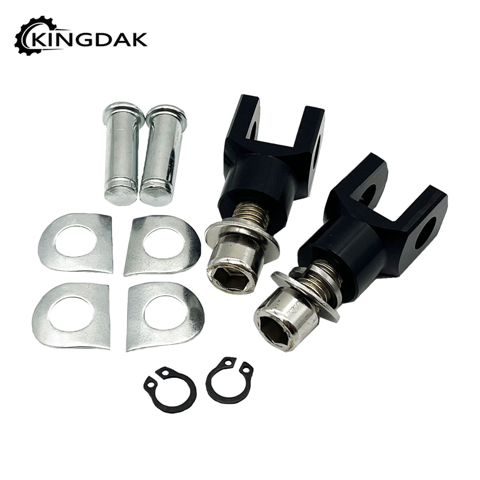 

Универсальные подножки для мотоцикла, 39 мм, опорные подставки для ног, наборы оборудования для Harley Softail FXST для Honda, Yamaha