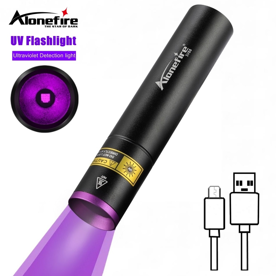 

Alonefire SV88 ультрафиолетовый фонарик 365 нм