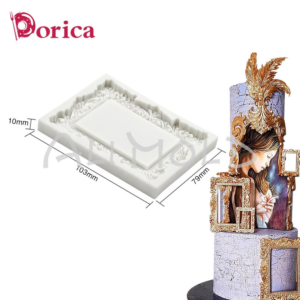 

Силиконовая форма для торта Dorica 3D Ретро