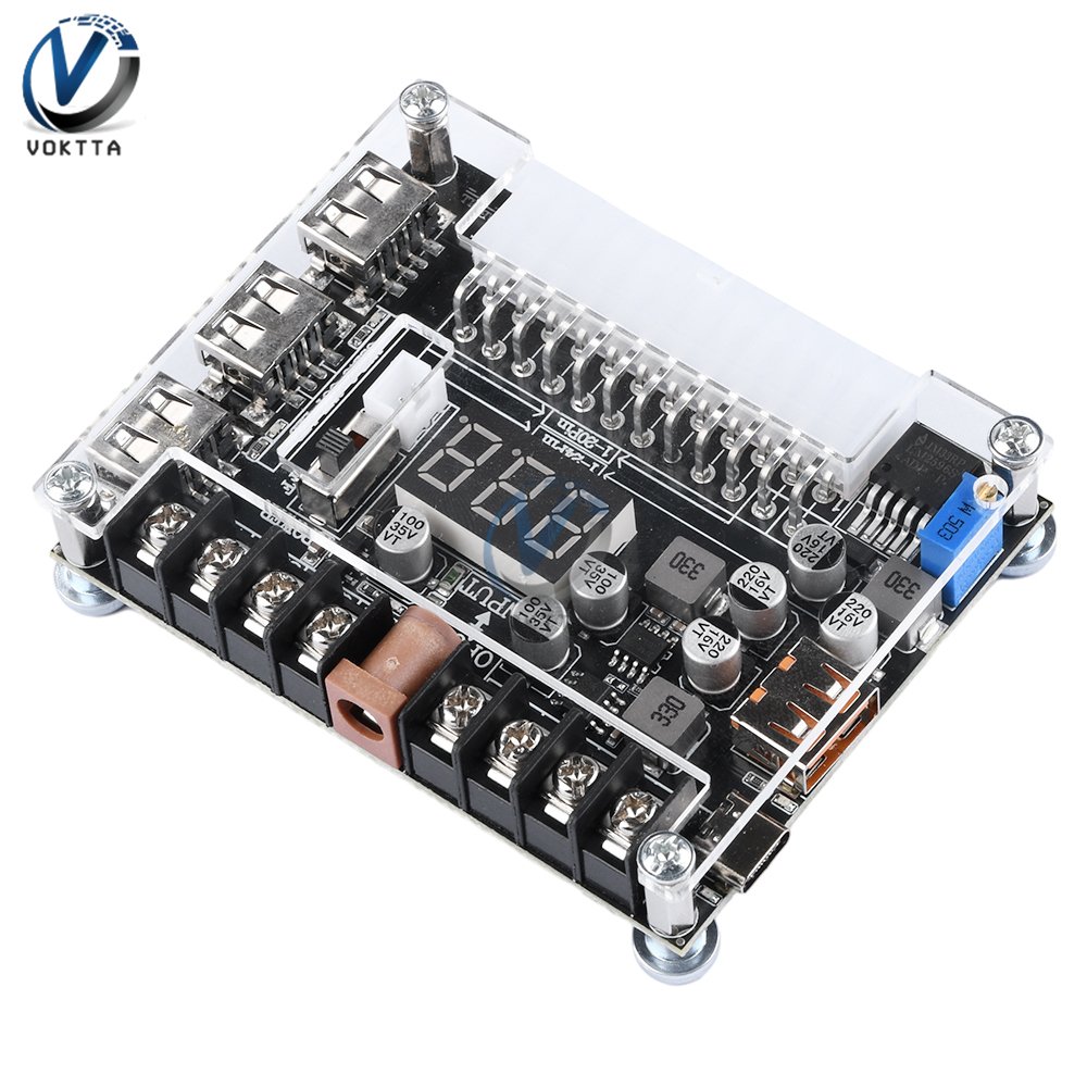 

Gaqqee Адаптер питания ATX 20-24 Pin PD2.0 PD3.0