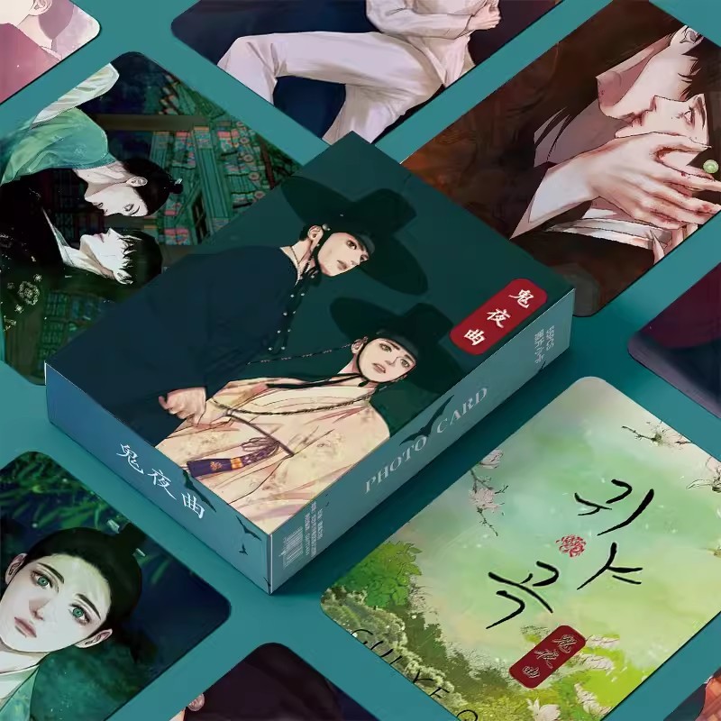 

Коллекционные карты Manhwa Jaesgin Nok 55 шт.