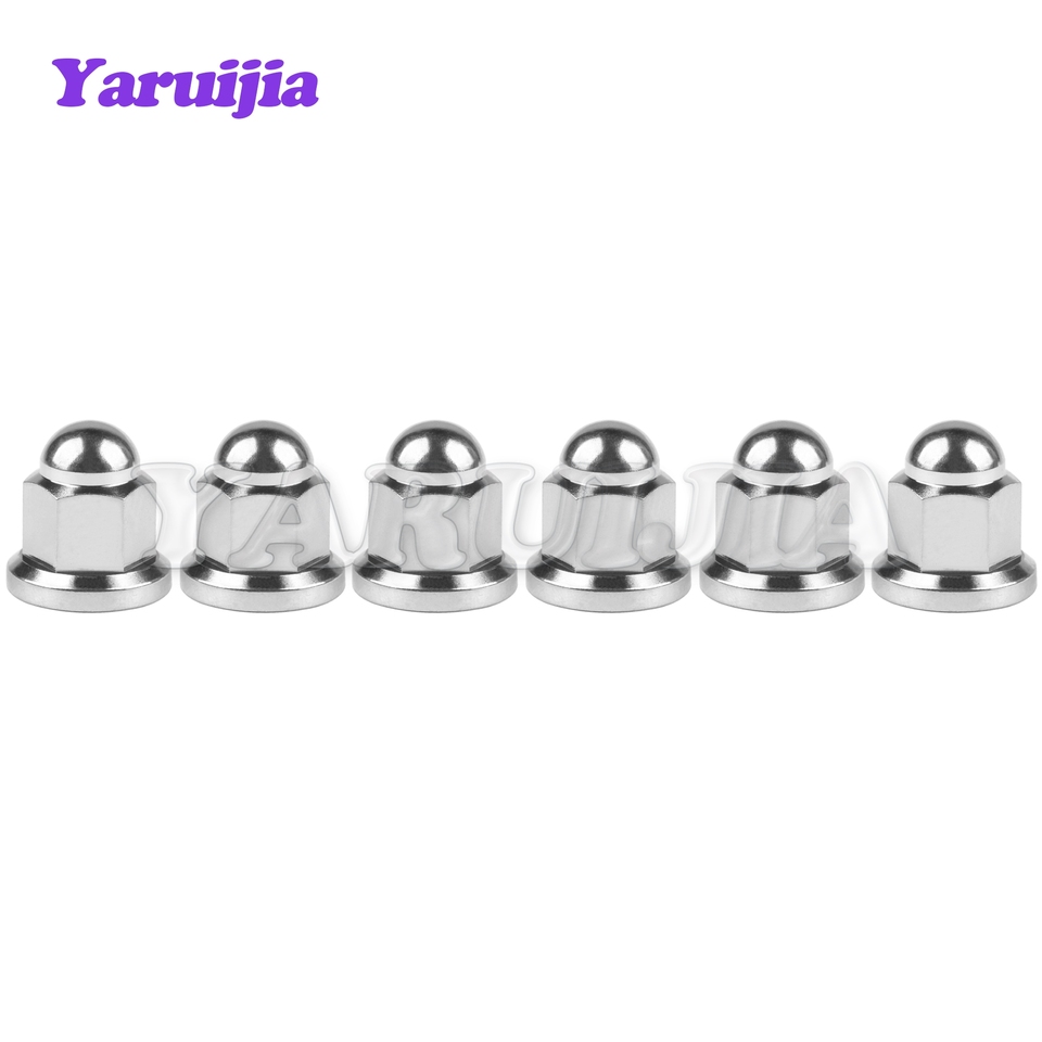 

Шестигранные титановые гайки Yaruijia M6/M8/M10 6 шт.
