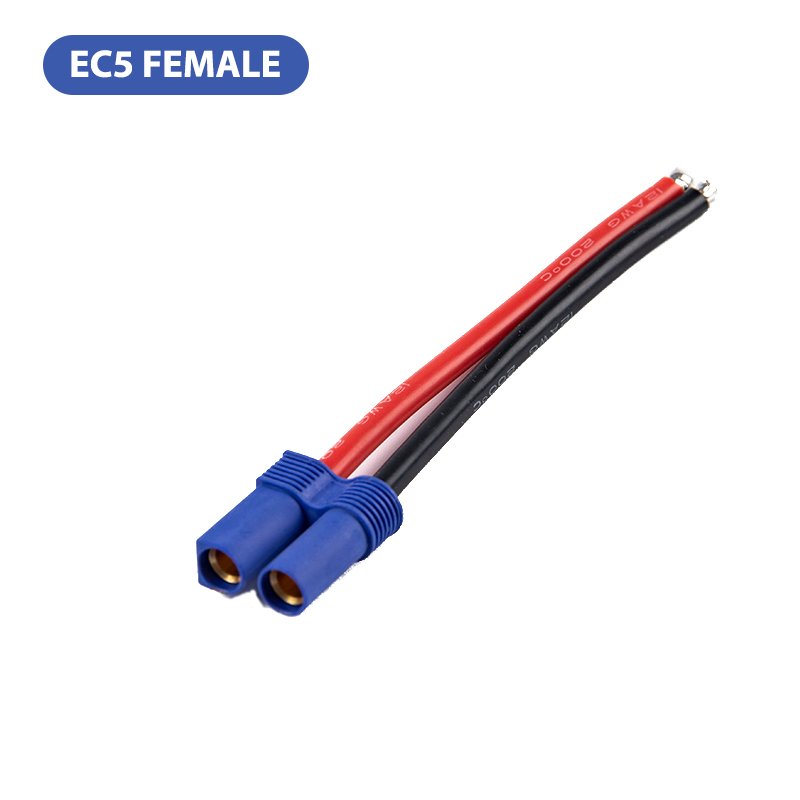 

HUXUAN Силиконовый соединительный кабель EC2/EC3/EC5 для RC аккумулятора