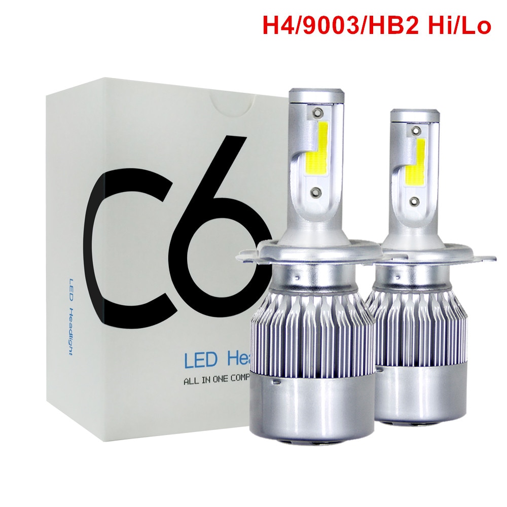 

C6 светодиодный ные Автомобильные фары H7 светодиодная лампа H1 H3 H11 HB3 9005 HB4 9006 9012 H15 9004 9007 H13 H4 светодиодный автомобильные лампы Противотуманные фары