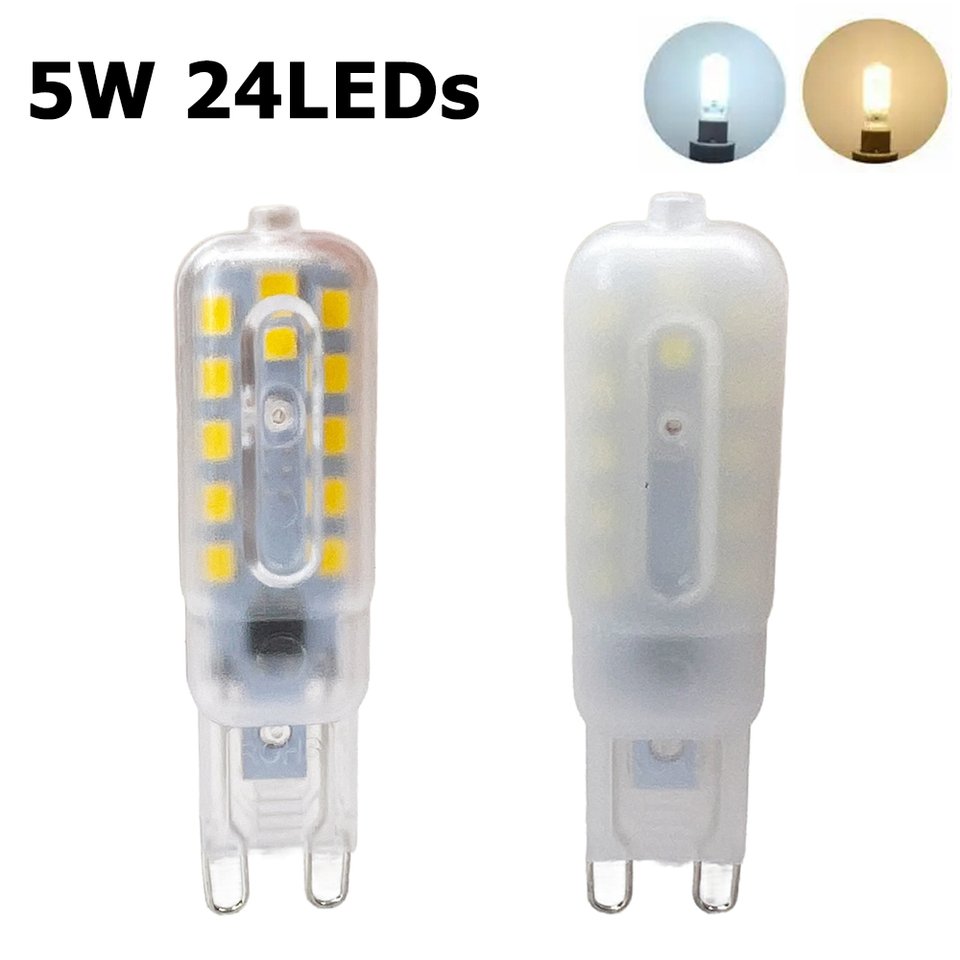 

Силиконовые LED лампы G9 Aoyuansea 3W/5W 220V