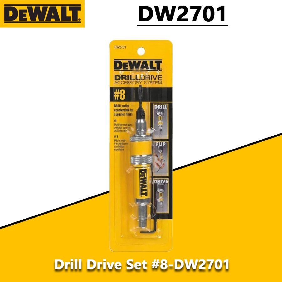 

Набор дрелей DEWALT DW2701 #8