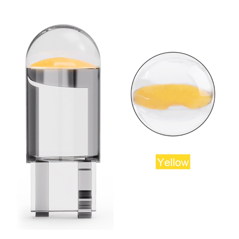 

2/10 шт., светодиодные лампы T10 COB W5W 194 168