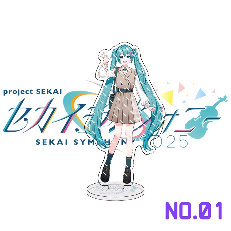 

Project Sekai 2025 Concert Colorful Stage Plate Desk Decor Akiyama Mizuki Standing Collection Акриловый орнамент Asahina Mafuyu