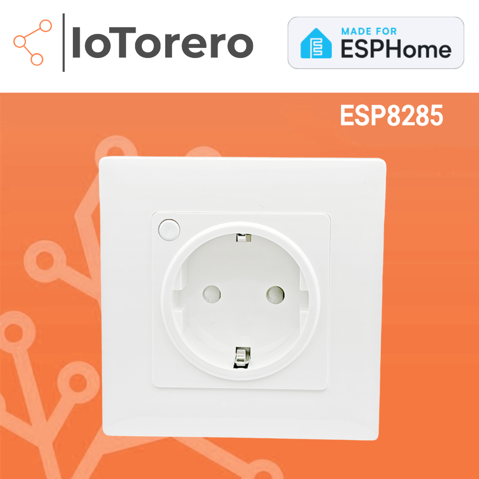 

IoTorero Монитор Потребления Вилки ESP8285 16А