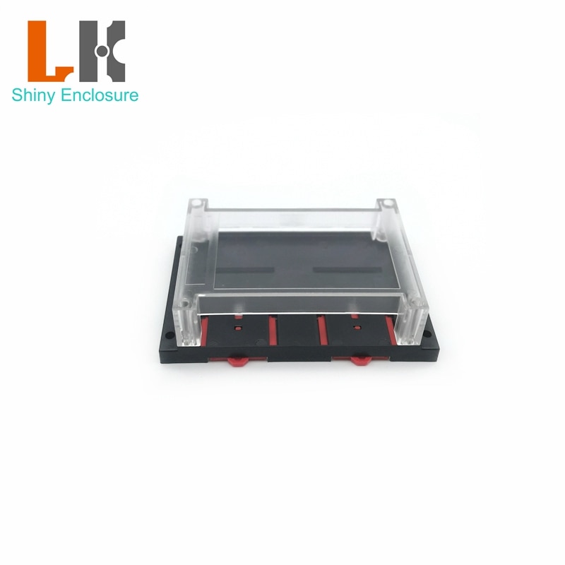 

Прозрачный корпус для DIN-рейки LK-PLC04 ABS/PC пластик 145x90x40 мм