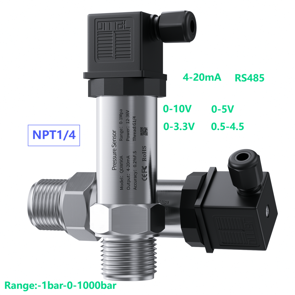 

Датчик давления Hersman NPT1/4 0-1000 бар